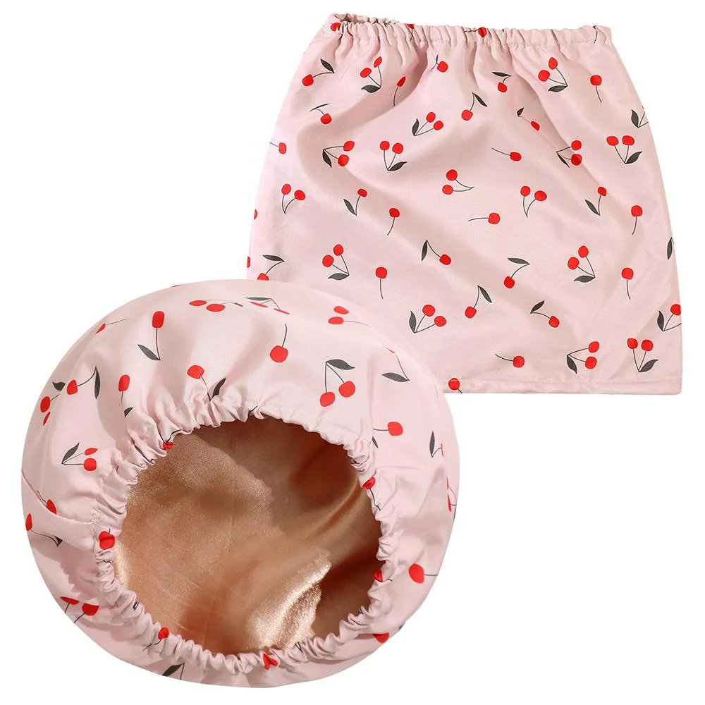 Роскошная 3-слойная водонепроницаемая шапочка для душа с подкладкой из искусственного шелка, плотным сетчатым дизайном, высококачественная защитная шапочка для волос для ванны и ухода за собой
Роскошная 3-слойная водонепроницаемая шапочка для душа с подкладкой из искусственного шелка, плотным сетчатым дизайном, высококачественная защитная шапочка для волос для ванны и ухода за собой