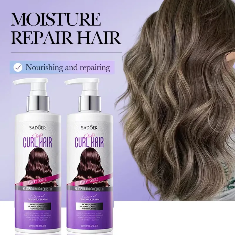 Keratin Hair Curling Cream Anti-Frizz Hair Mask Styling Lotion Prevent Hair Breakage Smooth Moisturizing Hair Care 300ml
Keratin Hair Curling Cream Anti-Frizz Hair Mask Styling Lotion Prevent Hair Breakage Smooth Moisturizing Hair Care 300ml