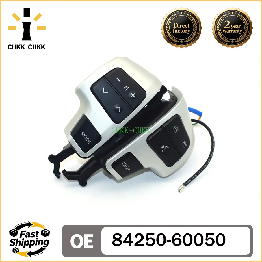 CHKK-CHKK New 84250-60050 Steering Wheel Switch Audio Radio Control for Toyota Land Cruiser 200 UZJ200 VDJ200 URJ202 8425060050
CHKK-CHKK New 84250-60050 Steering Wheel Switch Audio Radio Control for Toyota Land Cruiser 200 UZJ200 VDJ200 URJ202 8425060050