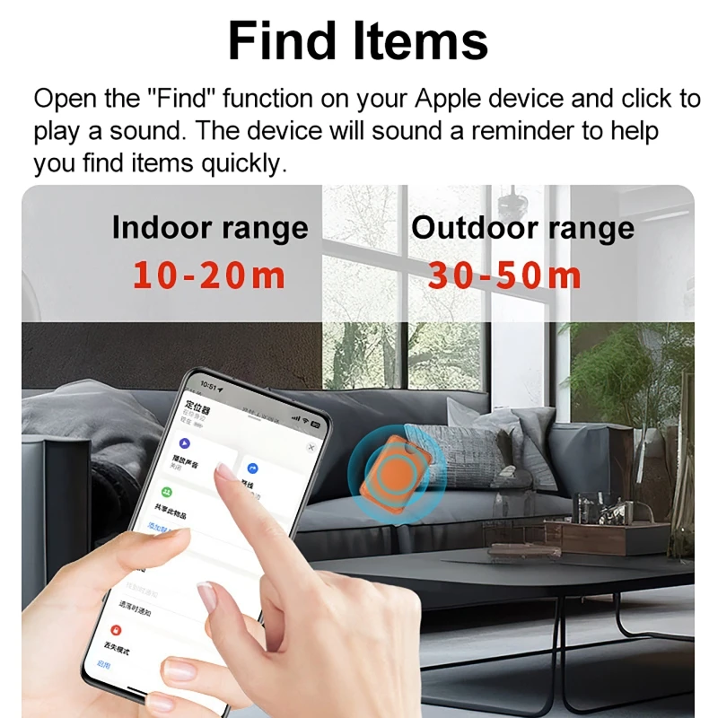 Portable Magnetic Card Wallet Anti-Lost Device Mobile Phone Holder Global Position Findmy Find Locator Compatible with iPhone
Portable Magnetic Card Wallet Anti-Lost Device Mobile Phone Holder Global Position Findmy Find Locator Compatible with iPhone