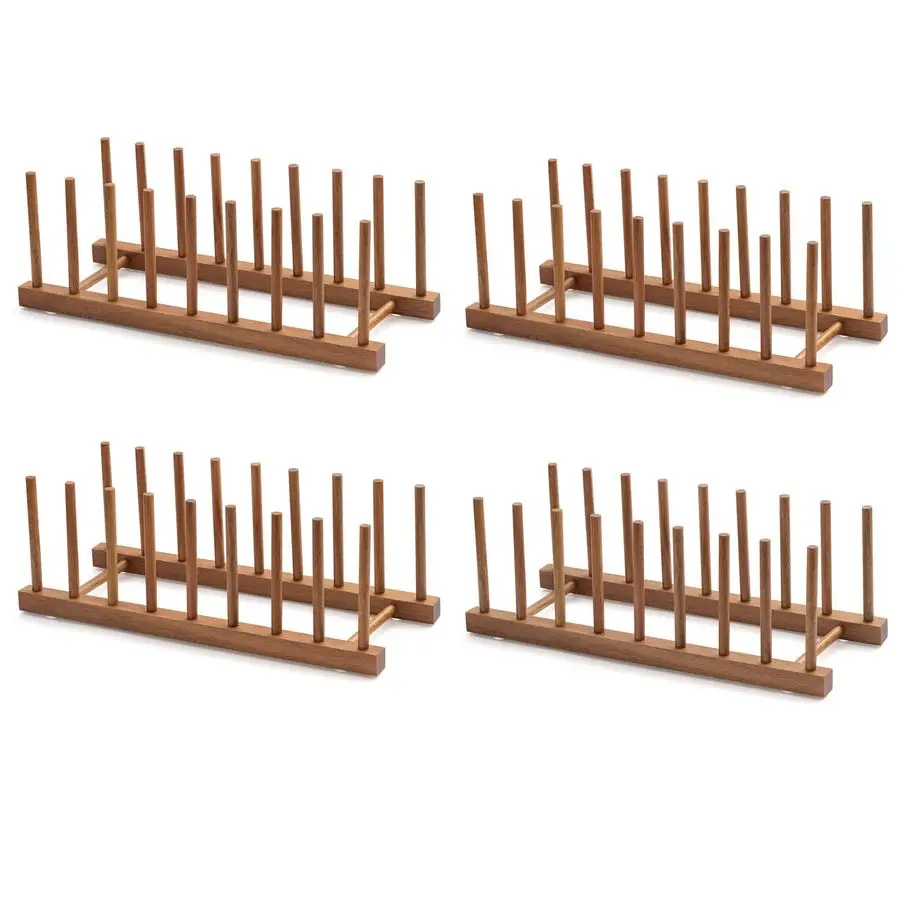 Набор из 4-х деревянных подставок из акации для хранения крышек, тарелок и разделочных досок, органайзер для шкафа, сушилка для посуды
Набор из 4-х деревянных подставок из акации для хранения крышек, тарелок и разделочных досок, органайзер для шкафа, сушилка для посуды