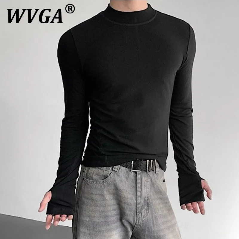 WVGA Tops Spring Autumn New Man O-Neck Cotton Trendy Design Niche Chic Casual Finger-Cot Slim Long Sleeve T-shirt Ins Y2K W11860
WVGA Tops Spring Autumn New Man O-Neck Cotton Trendy Design Niche Chic Casual Finger-Cot Slim Long Sleeve T-shirt Ins Y2K W11860