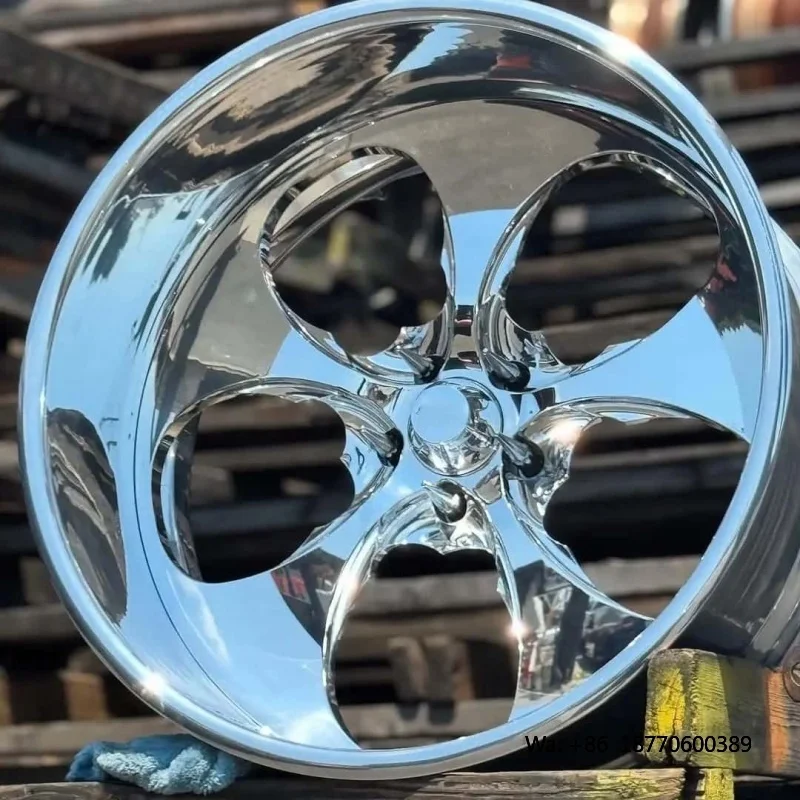High-Durability Deep Concave Polished Chrome 1-Piece Forged Aluminum Wheels 18-26 Inch 5x112/5x114.3/5x120 for Jeep
High-Durability Deep Concave Polished Chrome 1-Piece Forged Aluminum Wheels 18-26 Inch 5x112/5x114.3/5x120 for Jeep