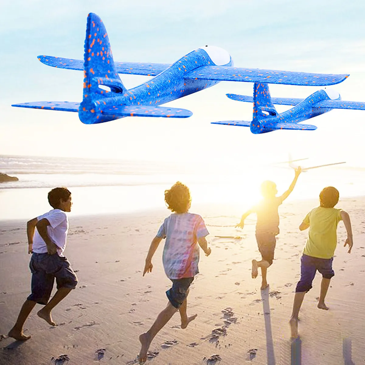 6 Pcs Toddler Toys Flying Glider Planes Circle Around Airplane Throwing Kids Shine
6 Pcs Toddler Toys Flying Glider Planes Circle Around Airplane Throwing Kids Shine