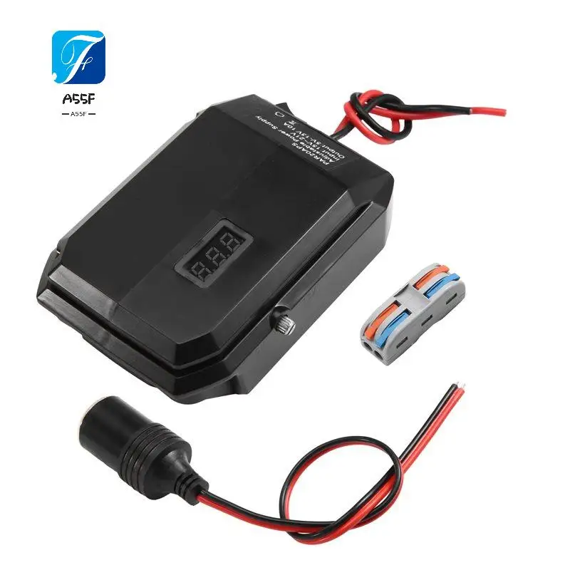 A55F-DC 18V To 12V Step Down Converter For Parkside 18V Battery, Power Wheels Battery Adapter, Cigarette Lighter Buck Adapter
A55F-DC 18V To 12V Step Down Converter For Parkside 18V Battery, Power Wheels Battery Adapter, Cigarette Lighter Buck Adapter