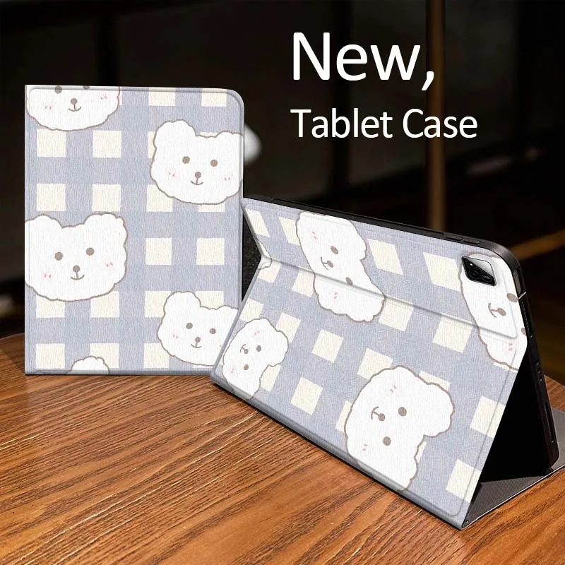 Cartoon Bear Checkered Pattern For Xiaomi Mi Redmi Pad 2 4 5 7S 6S 6 7 8 Plus SE Pro K 2025 inch 8.7 11 Tablet Case
Cartoon Bear Checkered Pattern For Xiaomi Mi Redmi Pad 2 4 5 7S 6S 6 7 8 Plus SE Pro K 2025 inch 8.7 11 Tablet Case