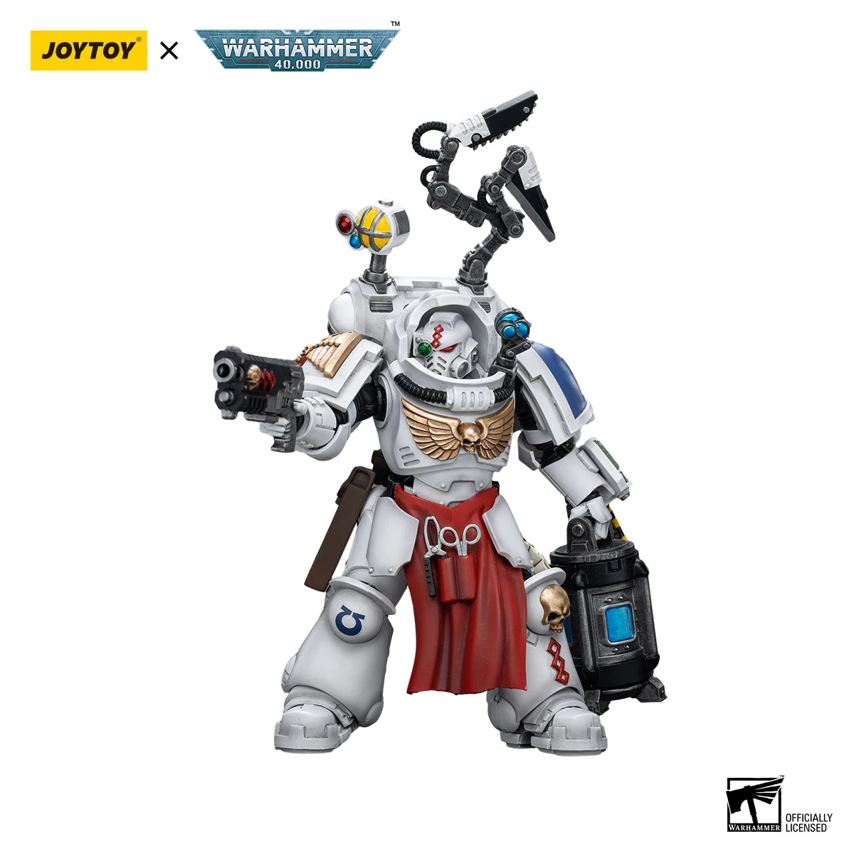 JOYTOY Warhammer 40K 1/18 Action Figure Uitramarines Apothecary Biologis Anime figures Toys Model
JOYTOY Warhammer 40K 1/18 Action Figure Uitramarines Apothecary Biologis Anime figures Toys Model