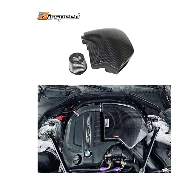 Airspeed Real Car Data Development Dry Carbon Fiber Cold Air Intake System for BMW 535Li 640Li N55 3.0T
Airspeed Real Car Data Development Dry Carbon Fiber Cold Air Intake System for BMW 535Li 640Li N55 3.0T