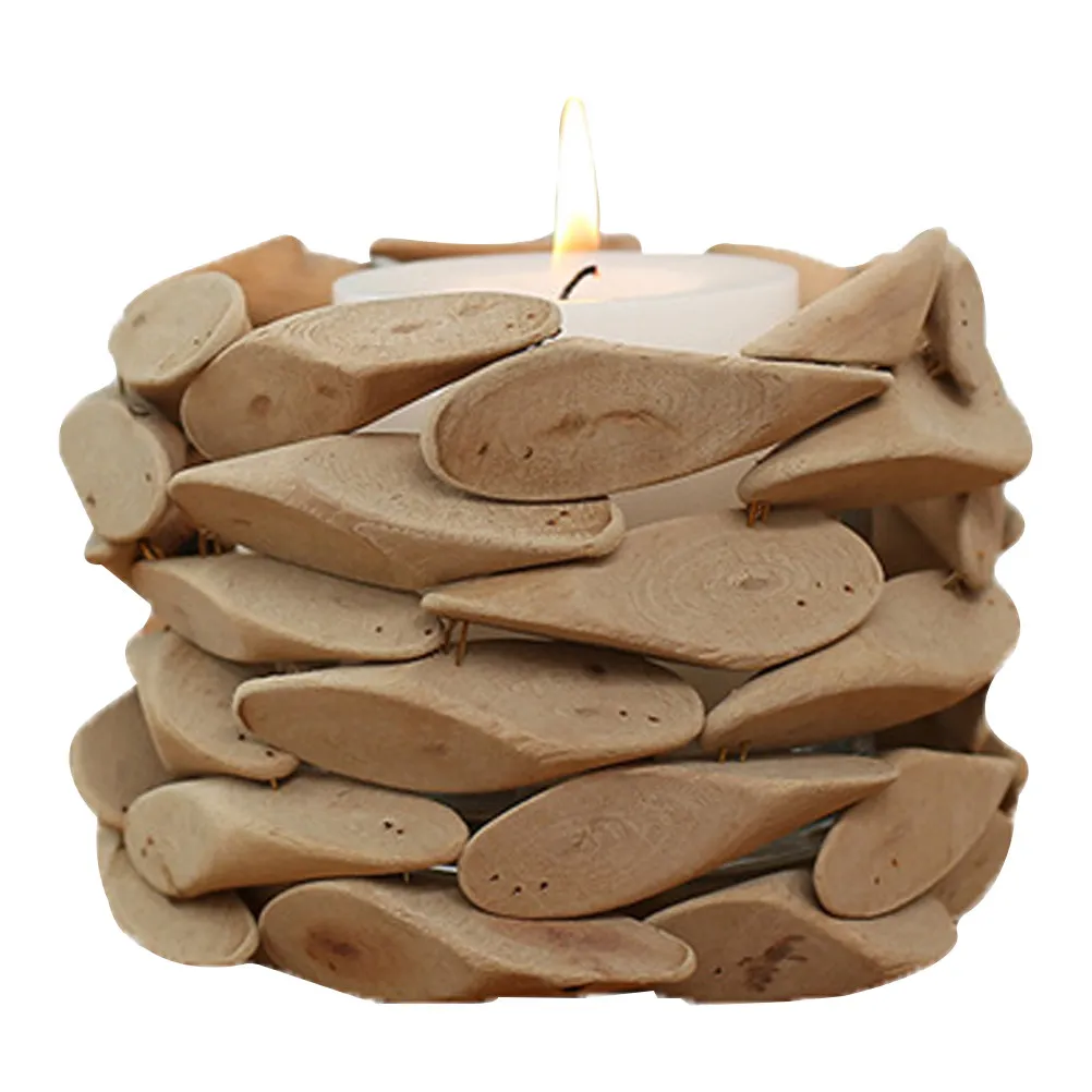 Wooden Holder Round Handcrafted Solid Log Stand Creates Warm Romantic Atmosphere for Dorm Country Nursery
Wooden Holder Round Handcrafted Solid Log Stand Creates Warm Romantic Atmosphere for Dorm Country Nursery
