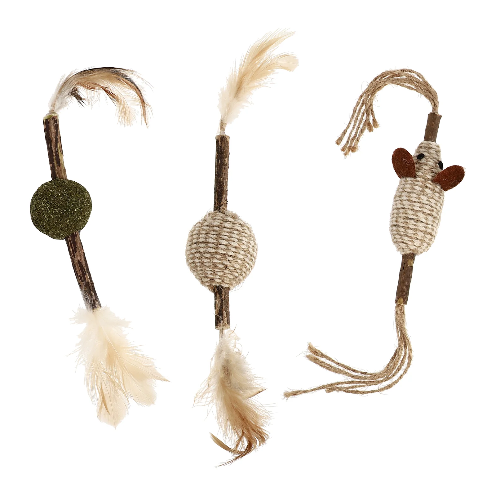 3 Pcs Funny Cat Toy Training Toys Pet Supplies Both Ends Entertainment Interesting Cotton Rope Interactive Playthings Fitness
3 Pcs Funny Cat Toy Training Toys Pet Supplies Both Ends Entertainment Interesting Cotton Rope Interactive Playthings Fitness