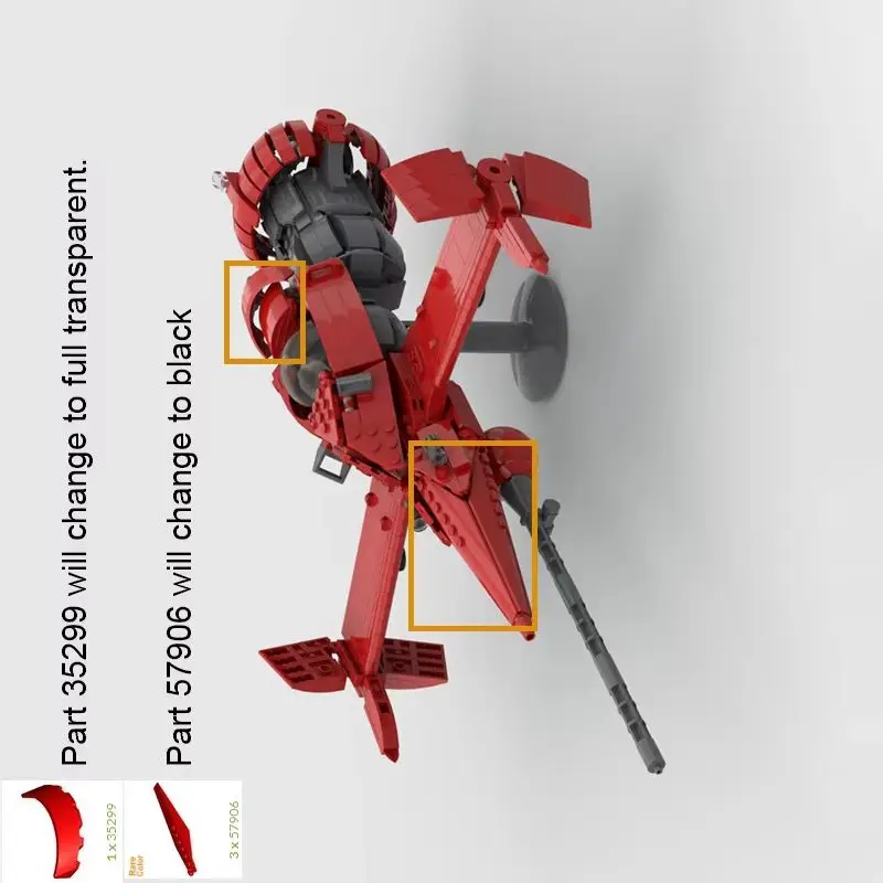 Конструктор Swordfishs II Model MOC: Самолет-истребитель, Набор для сборки, Креативный космический корабль, Коллекционные игрушки, Подарки, 708 деталей
Конструктор Swordfishs II Model MOC: Самолет-истребитель, Набор для сборки, Креативный космический корабль, Коллекционные игрушки, Подарки, 708 деталей