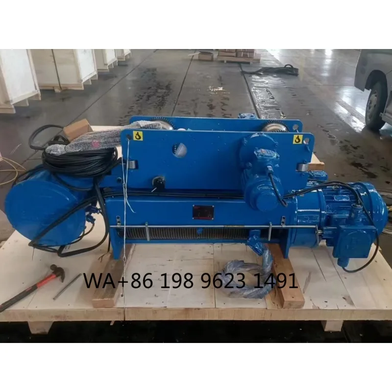 CDElectric Wire Rope Hoist Custom Lifting Height CE ISO Industrial Construction Workshop Lifting Equipment
CDElectric Wire Rope Hoist Custom Lifting Height CE ISO Industrial Construction Workshop Lifting Equipment