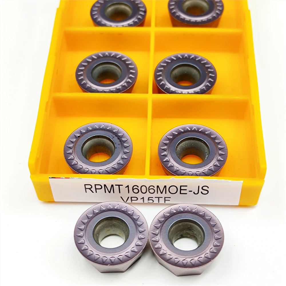 Carbide Insert RPMT1606 MOE JS VP15TF Internal Turning Tool for Stainless Steel Cast Iron CNC Lathe Tools RPMT 1606
Carbide Insert RPMT1606 MOE JS VP15TF Internal Turning Tool for Stainless Steel Cast Iron CNC Lathe Tools RPMT 1606
