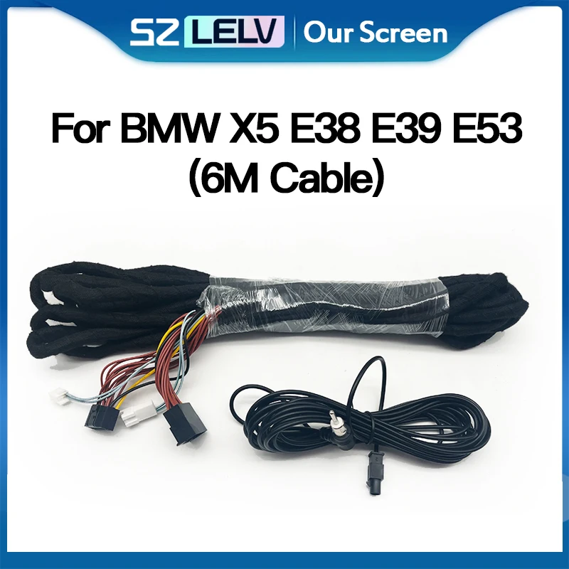 For BMW X5 M3 M5 E46 E38 E39 E53 Car Stereos Units Extended Line in Car Multimedia 6M Power Extension Wiring Harness
For BMW X5 M3 M5 E46 E38 E39 E53 Car Stereos Units Extended Line in Car Multimedia 6M Power Extension Wiring Harness