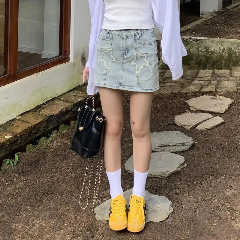 Y2k Mini Skirts Women Denim Lace-up Poskets Single All-match Fashion Sexy Hotsweet Simple A-line High Waist Slim Skirt
Y2k Mini Skirts Women Denim Lace-up Poskets Single All-match Fashion Sexy Hotsweet Simple A-line High Waist Slim Skirt