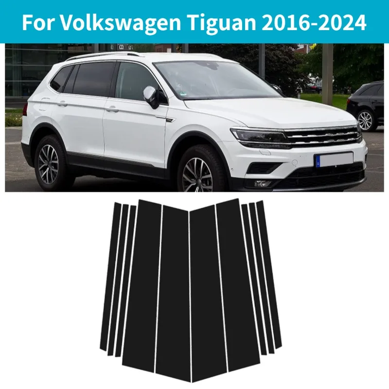 Glossy Black Car Window Door Column B C Pillar Post Cover Trim For Volkswagen Tiguan 2016-2022 2023 2024 Decoration Stickers
Glossy Black Car Window Door Column B C Pillar Post Cover Trim For Volkswagen Tiguan 2016-2022 2023 2024 Decoration Stickers