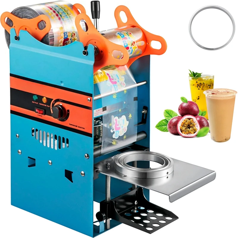 Manual Cup Sealer Machine 300-500 Cup/h with Heating Technology Boba Tea Cup Sealing Machine for 90/95mm Cup Diameter
Manual Cup Sealer Machine 300-500 Cup/h with Heating Technology Boba Tea Cup Sealing Machine for 90/95mm Cup Diameter