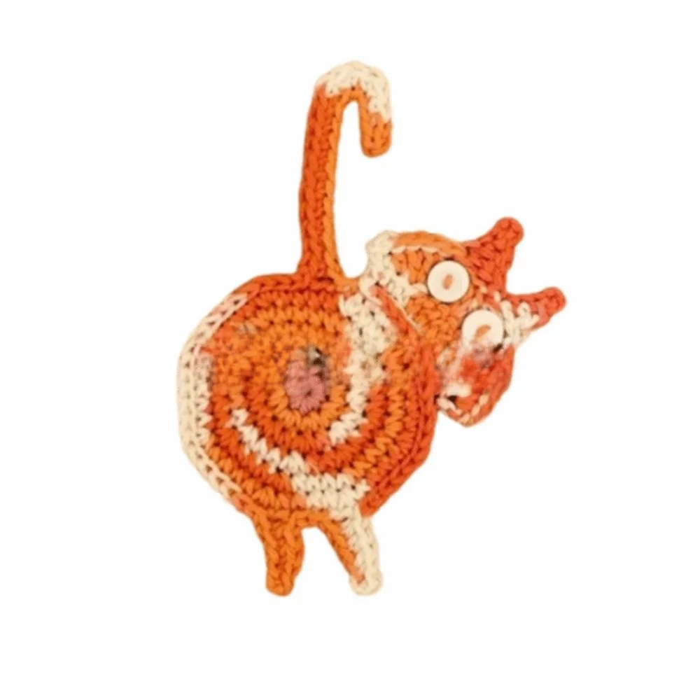 Cute Cat Butt Coasters Non-Slip Knitted Crochet Drink Mat Heat-Resistant High Temperature Resistant Cute Cat Coasters
Cute Cat Butt Coasters Non-Slip Knitted Crochet Drink Mat Heat-Resistant High Temperature Resistant Cute Cat Coasters