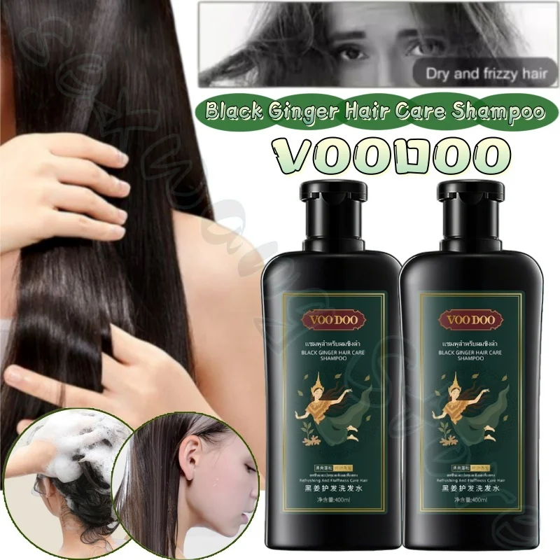 Шампунь для ухода за волосами VOODOO Black Ginger 400 мл: контроль жирности, придание объема, успокоение волосяных фолликулов, укрепление корней и здоровье волос
Шампунь для ухода за волосами VOODOO Black Ginger 400 мл: контроль жирности, придание объема, успокоение волосяных фолликулов, укрепление корней и здоровье волос