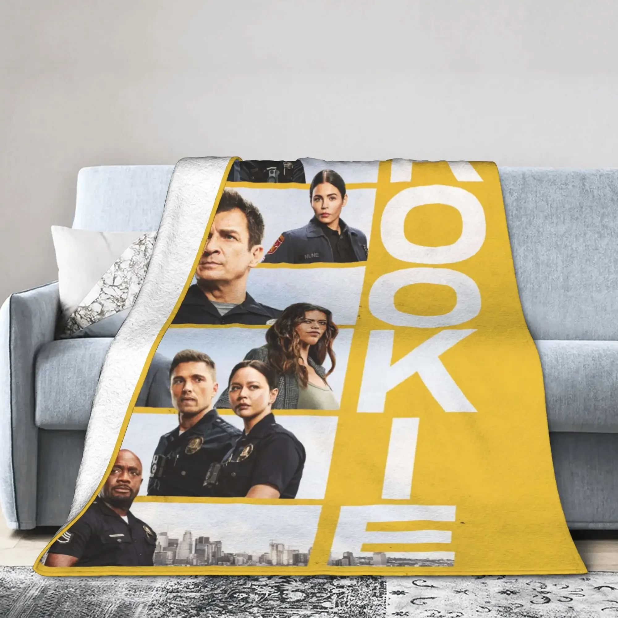 Super Soft Flannel Throw Blanket for Kids and Adults The Rookie TV Show Inspired Bedspread for Camping Sofa Bed Cover Outdoor No
Super Soft Flannel Throw Blanket for Kids and Adults The Rookie TV Show Inspired Bedspread for Camping Sofa Bed Cover Outdoor No