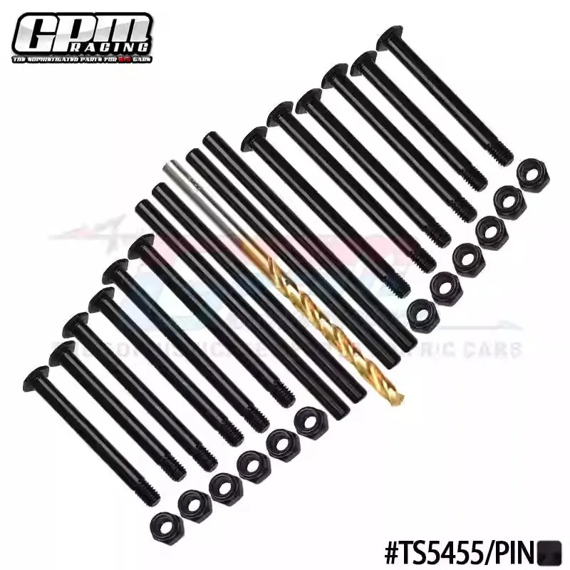 GPM Steel Front & Rear Suspension Pins A-Arm PIN Pin For TRAXXAS 1/8 Maxx Slash 1/10 Maxx W/widemaxx 8940+8941
GPM Steel Front & Rear Suspension Pins A-Arm PIN Pin For TRAXXAS 1/8 Maxx Slash 1/10 Maxx W/widemaxx 8940+8941