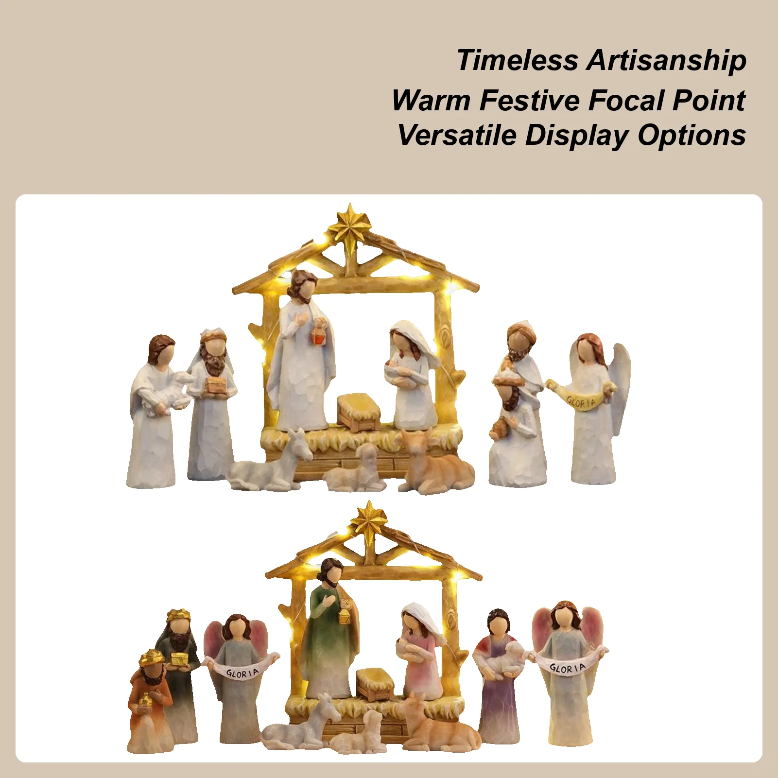 12 шт., Рождественский Рождественский набор Иисуса, поделки из смолы, статуя яслей, Рождественский декор для дома, спальни, настольный декор
12 шт., Рождественский Рождественский набор Иисуса, поделки из смолы, статуя яслей, Рождественский декор для дома, спальни, настольный декор