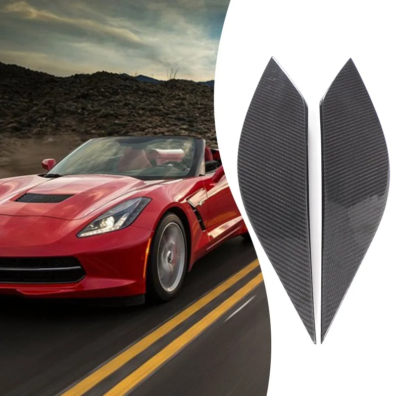 Car Front Headlight Eyebrow Lamp Trim Sticker Real Carbon Fiber Car Light Frame Decoration For Chevrolet Corvette C7 2014-2019
Car Front Headlight Eyebrow Lamp Trim Sticker Real Carbon Fiber Car Light Frame Decoration For Chevrolet Corvette C7 2014-2019