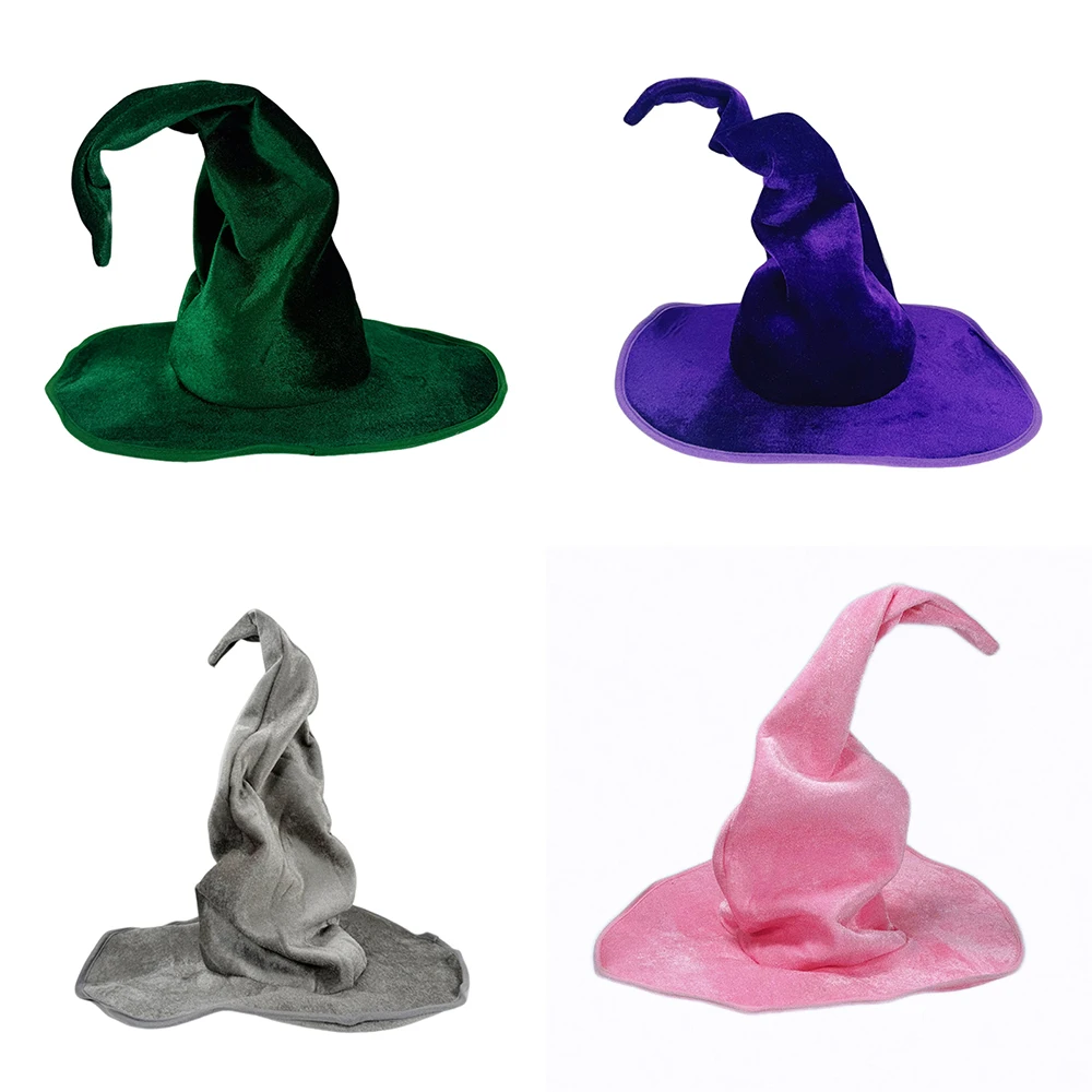 Halloween Witch Hat Solid Folds Wizard Hats for Women Men Masquerade Party Carnival Costume Cosplay Props Halloween Decorations
Halloween Witch Hat Solid Folds Wizard Hats for Women Men Masquerade Party Carnival Costume Cosplay Props Halloween Decorations