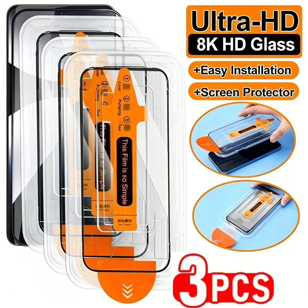 3/1PCS HD Screen Protector For Xiaomi 15T Pro 14T Pro 13T Pro 12T Pro 11T Pro 13 11I 11X 10I 13 14 Tempered Glass Easy Install
3/1PCS HD Screen Protector For Xiaomi 15T Pro 14T Pro 13T Pro 12T Pro 11T Pro 13 11I 11X 10I 13 14 Tempered Glass Easy Install