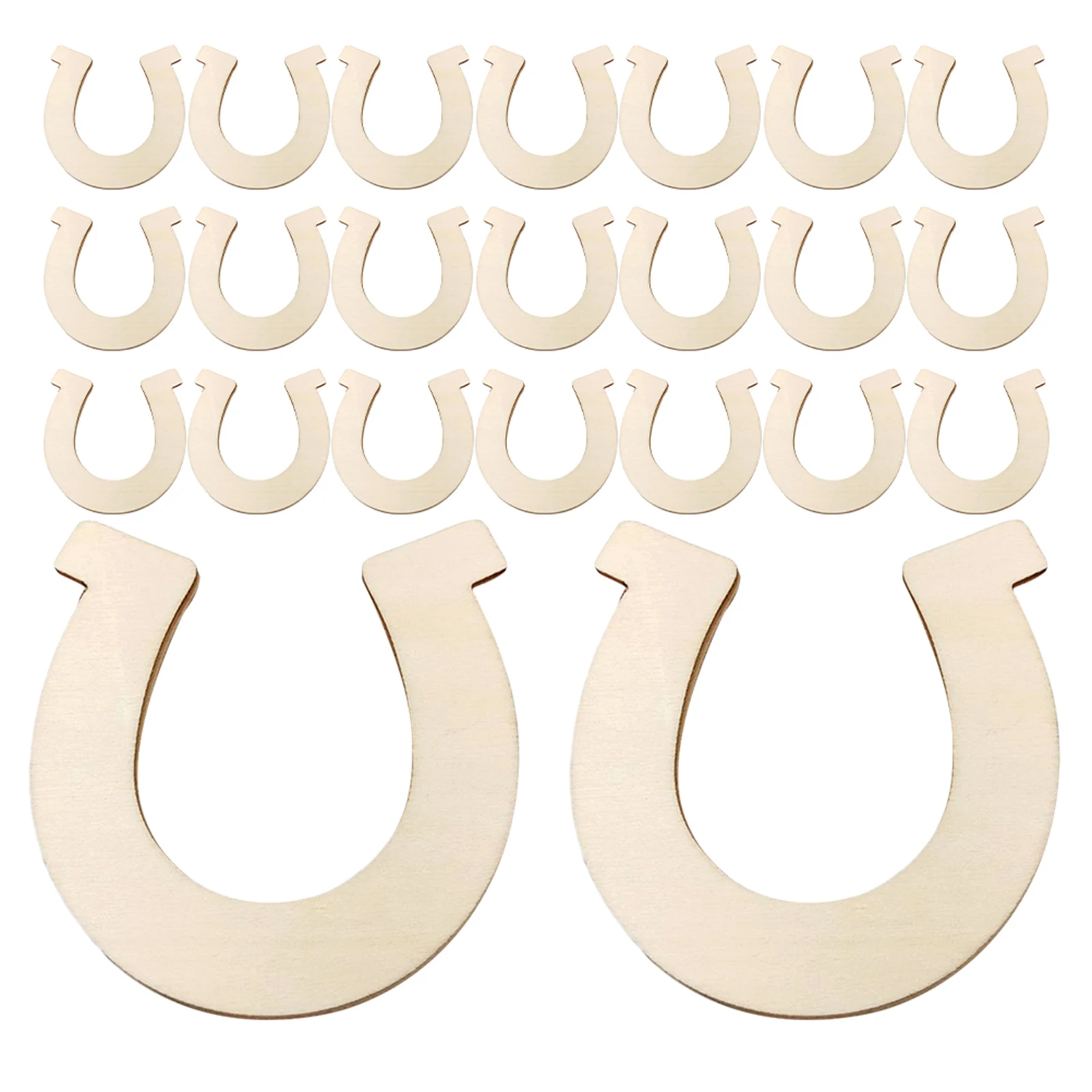 24pcs Diy Wooden Horseshoe Cutouts Unfinished Natural Wood Shape For Home Decor Crafts 83*91Mm Diy Decoration Supplies Wood
24pcs Diy Wooden Horseshoe Cutouts Unfinished Natural Wood Shape For Home Decor Crafts 83*91Mm Diy Decoration Supplies Wood