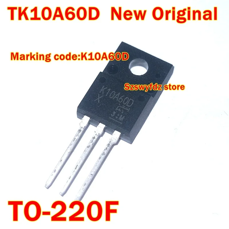 TK10A60D TO-220F Marking code:K10A60D New Original Switching Regulator Applications
TK10A60D TO-220F Marking code:K10A60D New Original Switching Regulator Applications