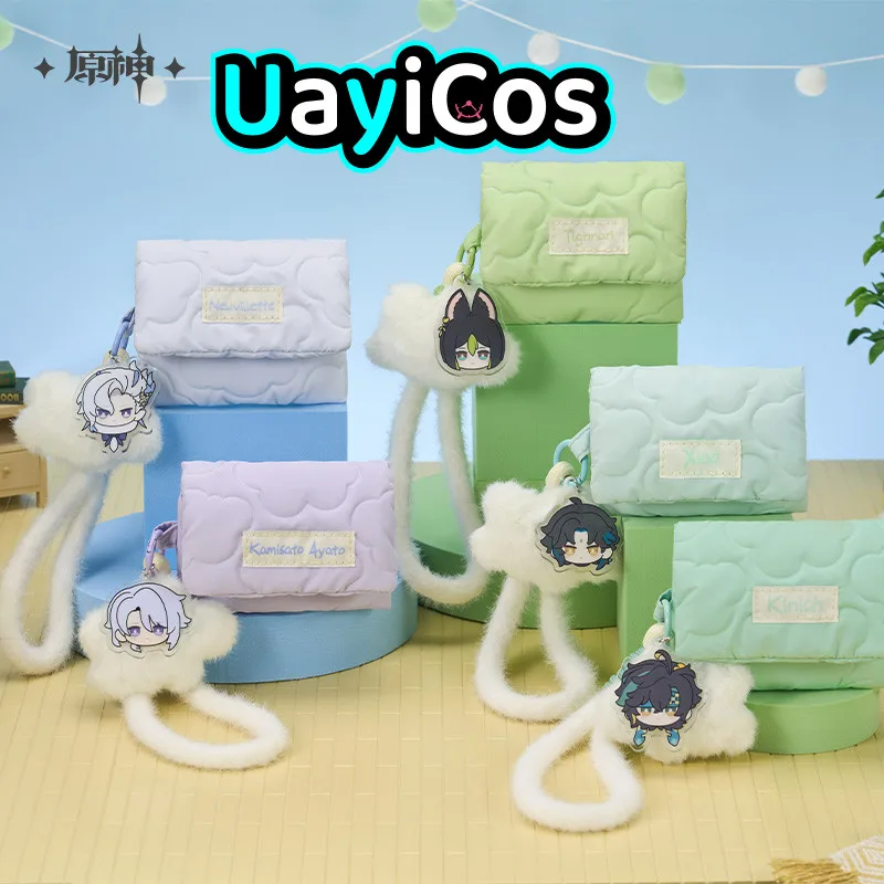 Pures Original Genshin Impact Xiao AyatoTighnari Neuvillette Kinich Cloud Сумка для хранения Sweet Dream Мягкие плюшевые игрушки Брелок Ani
Pures Original Genshin Impact Xiao AyatoTighnari Neuvillette Kinich Cloud Сумка для хранения Sweet Dream Мягкие плюшевые игрушки Брелок Ani