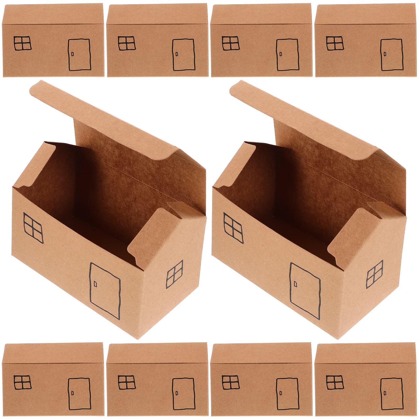 10PCS House Shaped Gift Box Candy Mini Boxes Kraft Wedding Favor Bridesmaid Bag Lightweight Store Party Holiday 
10PCS House Shaped Gift Box Candy Mini Boxes Kraft Wedding Favor Bridesmaid Bag Lightweight Store Party Holiday