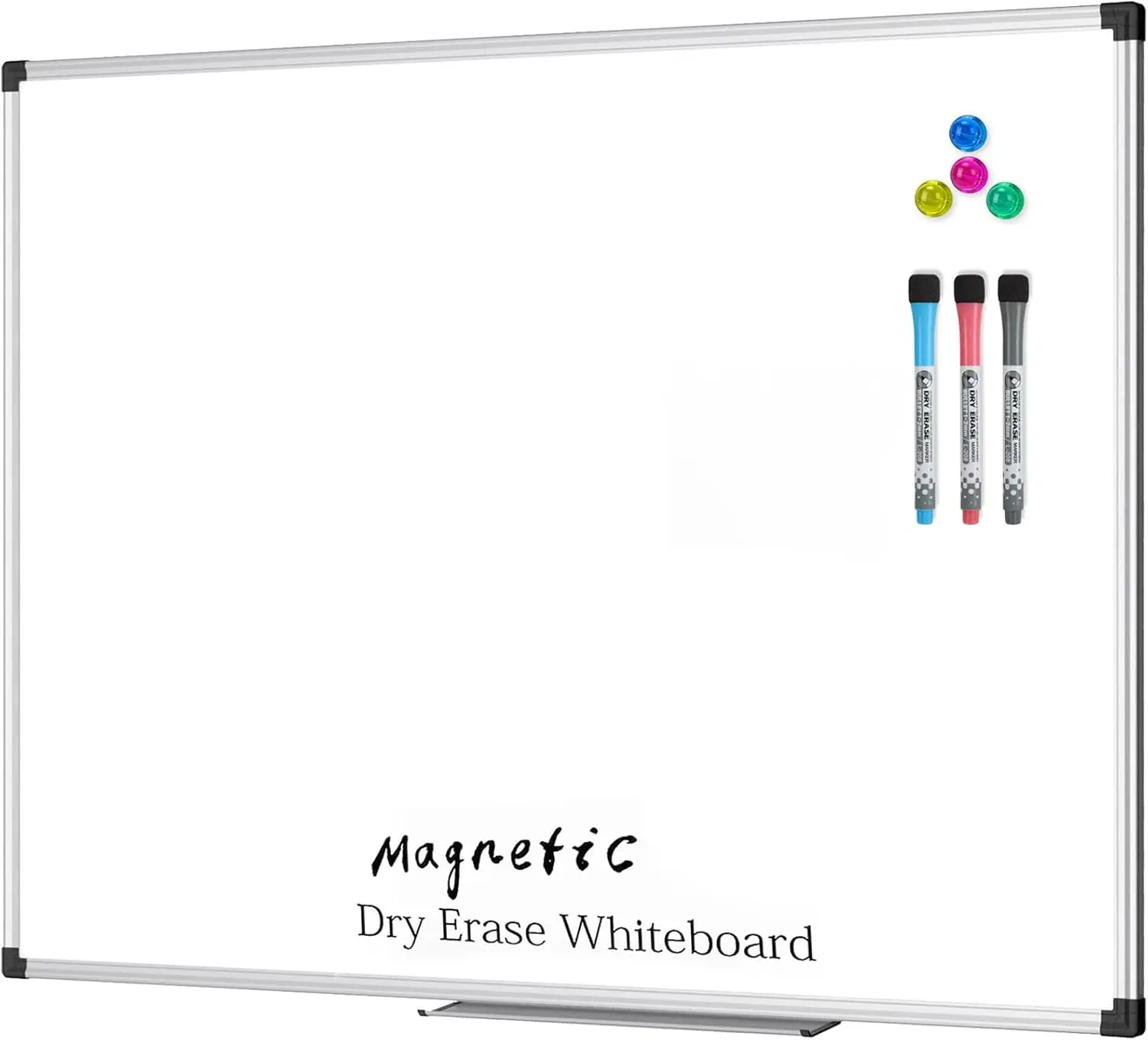 48x36 Inch Magnetic Dry Erase Whiteboard with Marker Tray, Premium Wall Board for Home Office Classroom Presentations
48x36 Inch Magnetic Dry Erase Whiteboard with Marker Tray, Premium Wall Board for Home Office Classroom Presentations