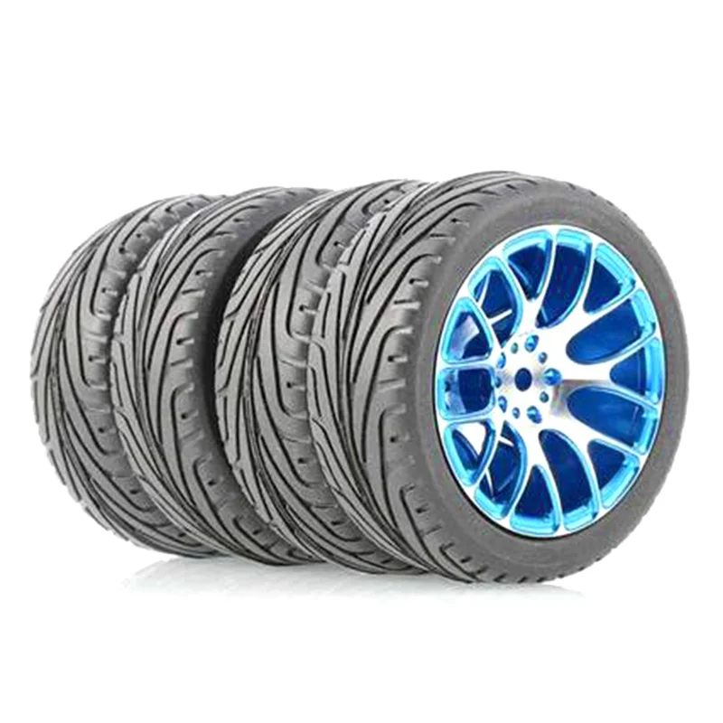 4 Pcs For 1/10 General-Purpose Flat Running Tire Wheel Hub Road Racing Running Broker Tire Has Strong Grip
4 Pcs For 1/10 General-Purpose Flat Running Tire Wheel Hub Road Racing Running Broker Tire Has Strong Grip