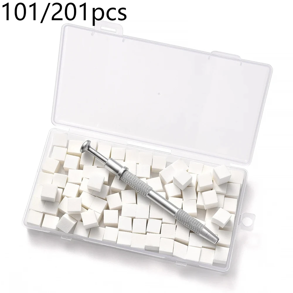 101/201Pcs Nail Art Sanding Sponge Blocks with Metal Pen, Manicure Buffing Tools for Polishing, Shaping & Nail Care
101/201Pcs Nail Art Sanding Sponge Blocks with Metal Pen, Manicure Buffing Tools for Polishing, Shaping & Nail Care
