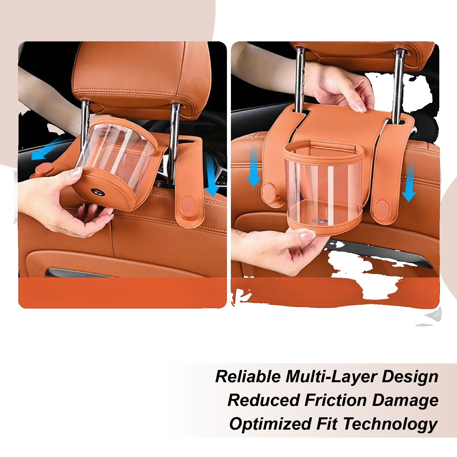 Car Cup Holder for Back Seat Headrest Storage Organization Multi-functional Hook Rear Creative Water Cup Holder for Truck Sedan
Car Cup Holder for Back Seat Headrest Storage Organization Multi-functional Hook Rear Creative Water Cup Holder for Truck Sedan