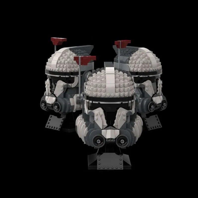 913PCS MOC Science Fiction Movie (STAR BATTLE) Clone Arc Colts Helmet Series Building Blocks Model Festival Children Gift
913PCS MOC Science Fiction Movie (STAR BATTLE) Clone Arc Colts Helmet Series Building Blocks Model Festival Children Gift