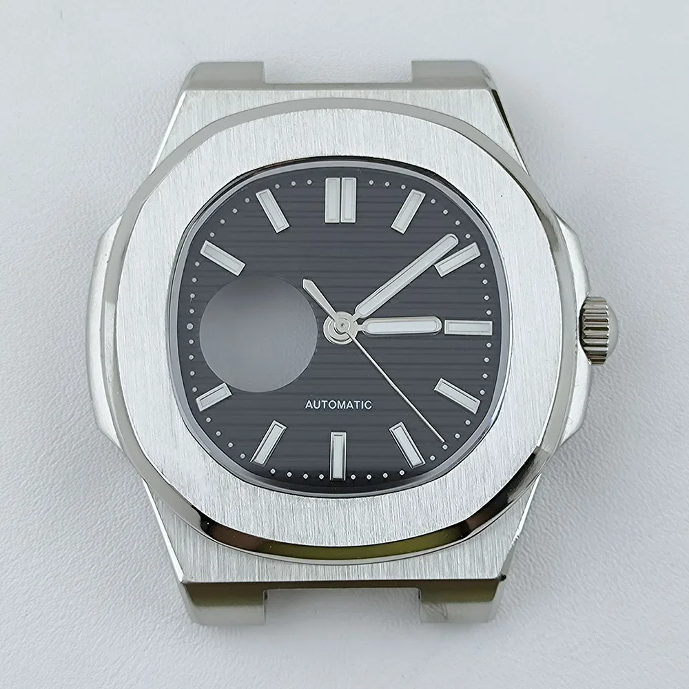 41mm Watch Case Square Dial Hands Sapphire Men Watch Parts for Nautilus NH38 Automatic Mechanical movement Watch Accessories
41mm Watch Case Square Dial Hands Sapphire Men Watch Parts for Nautilus NH38 Automatic Mechanical movement Watch Accessories