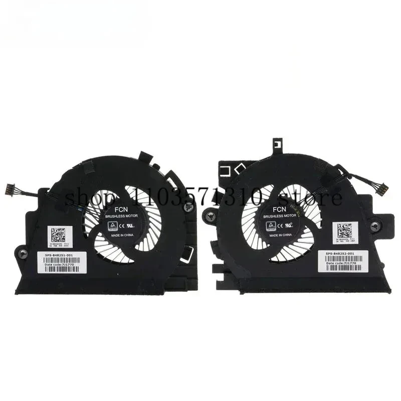 oh Replacement Laptop CPU & GPU Cooling Fan for HP Zbook 15 G3 848252 -001 848251 -001 JM
oh Replacement Laptop CPU & GPU Cooling Fan for HP Zbook 15 G3 848252 -001 848251 -001 JM