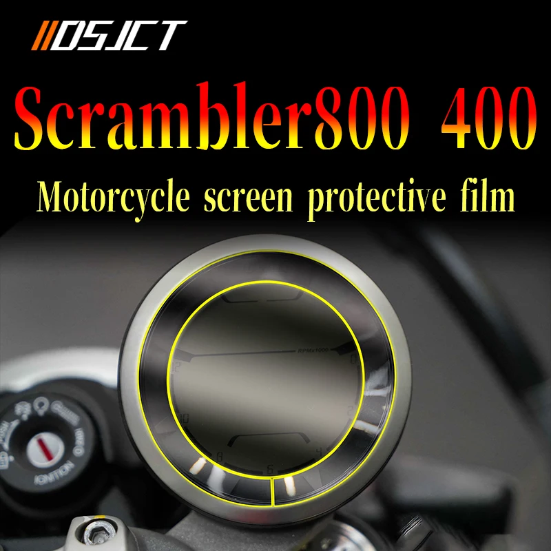 For Ducati Scrambler 800 Scrambler800 Scrambler 400 Motorcycle Accessories Protection Film Screen Protector
For Ducati Scrambler 800 Scrambler800 Scrambler 400 Motorcycle Accessories Protection Film Screen Protector