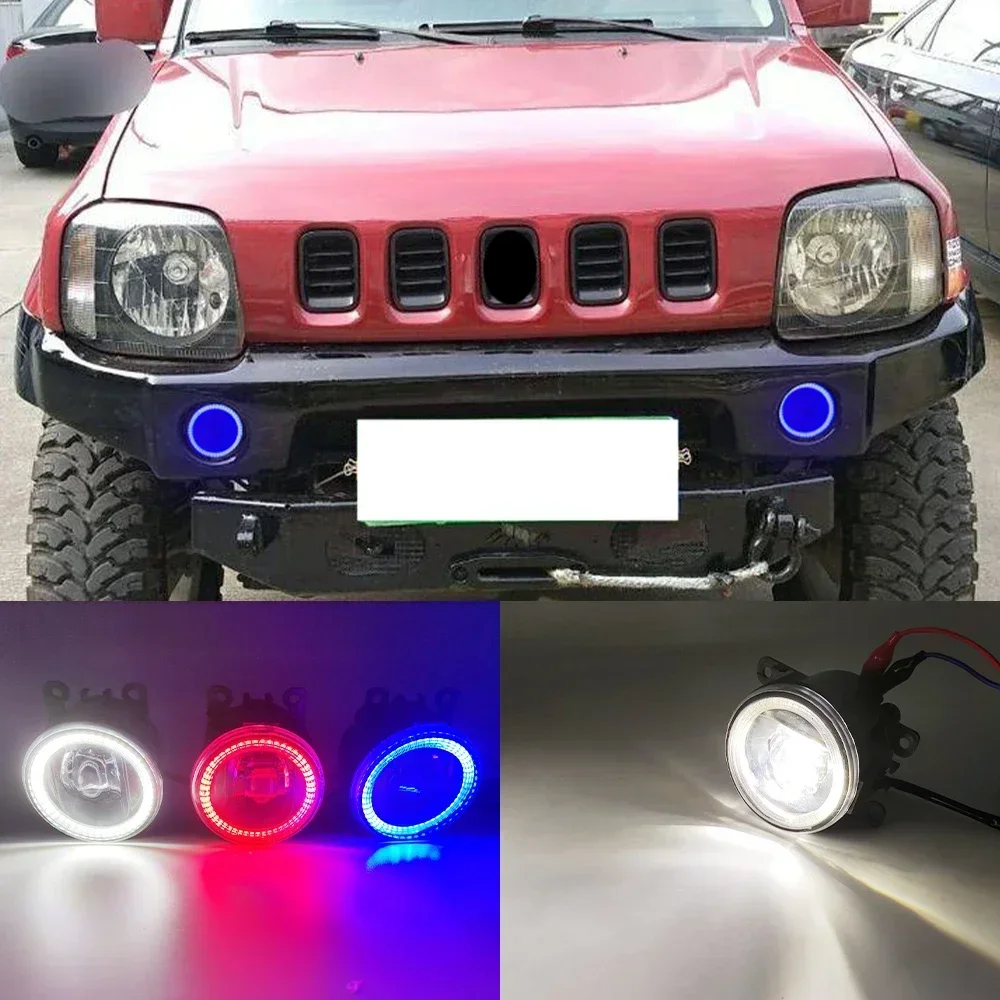 New! 1 Set 2 Functions Auto LED DRL Daytime Running Light Car Angel Eyes Fog Lamp Foglight For Suzuki Jimny 2007-2016
New! 1 Set 2 Functions Auto LED DRL Daytime Running Light Car Angel Eyes Fog Lamp Foglight For Suzuki Jimny 2007-2016