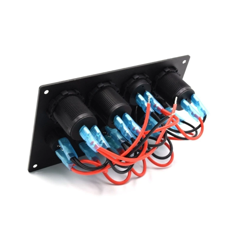 12V 6 Button Operation Panel Having Power Port And Battery Monitor For Automobiles
12V 6 Button Operation Panel Having Power Port And Battery Monitor For Automobiles