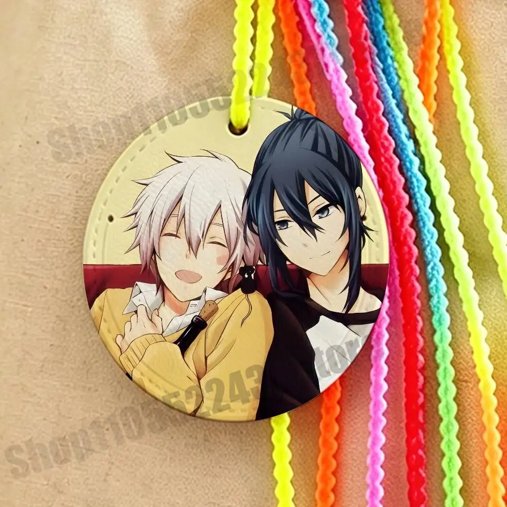 Anime No 6 Official Can be filled ID information inside Portable Name Address Plate Luggage Tag Backpack Pendant Label
Anime No 6 Official Can be filled ID information inside Portable Name Address Plate Luggage Tag Backpack Pendant Label