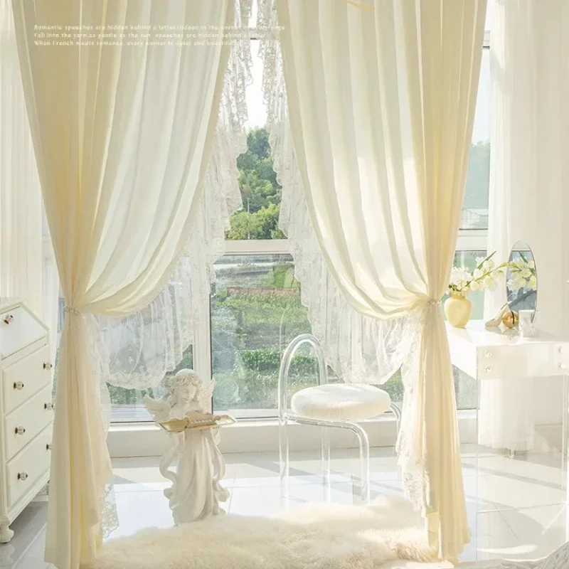 French lace flower White Tulle sheer curtains for living room bedroom dining Window Decor Wedding luxury Blackout Custom Size
French lace flower White Tulle sheer curtains for living room bedroom dining Window Decor Wedding luxury Blackout Custom Size