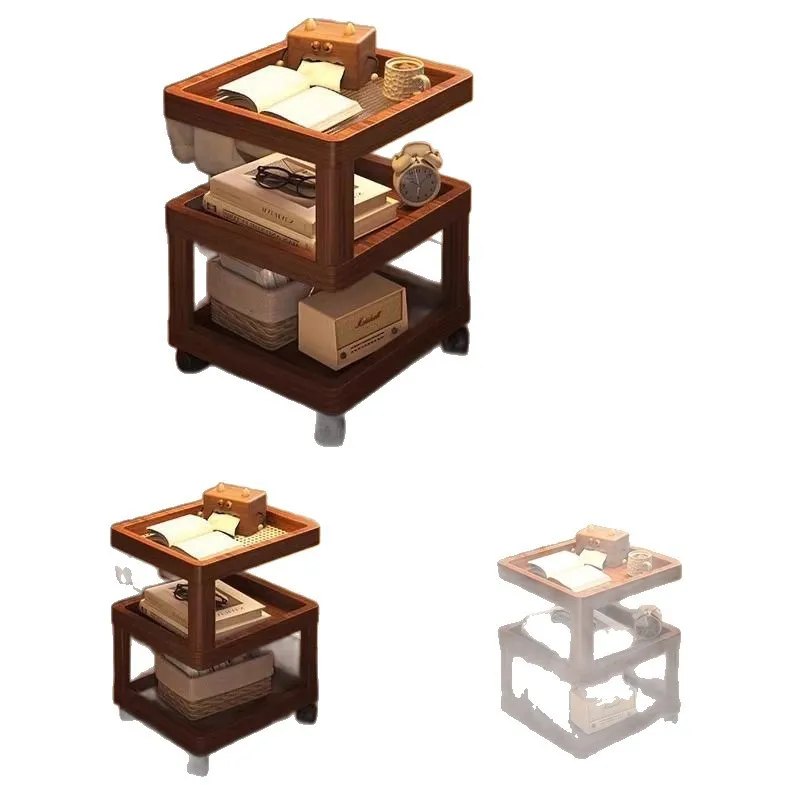 Medieval style bedside table Bedroom removable shelf Simple multi-functional creative small table
Medieval style bedside table Bedroom removable shelf Simple multi-functional creative small table