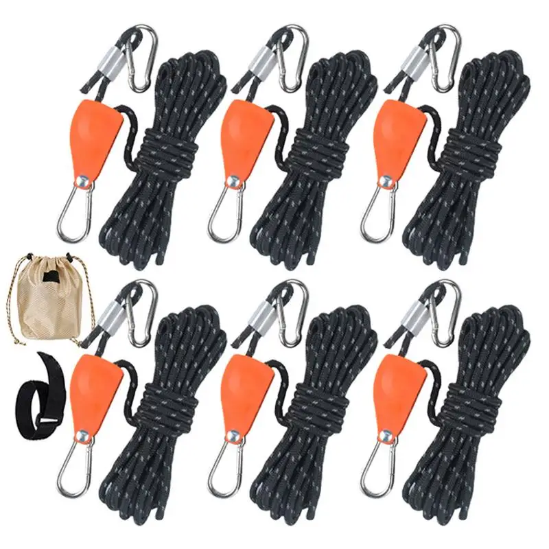 Rope Ratchet Tie Down 6X Outdoor Camping Ratchet Cord Reflective Tent Rope Heavy Duty Retractable Ratchet Straps For Canopy
Rope Ratchet Tie Down 6X Outdoor Camping Ratchet Cord Reflective Tent Rope Heavy Duty Retractable Ratchet Straps For Canopy