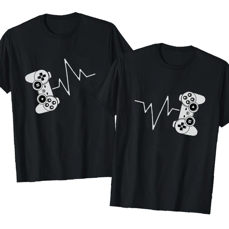 Game Player T-Shirt Lovers' Clothes Couples T-shirt Couple Outfits His And Hers T-Shirt Love Gift Lovebird Lovers Gift Game Tee
Game Player T-Shirt Lovers' Clothes Couples T-shirt Couple Outfits His And Hers T-Shirt Love Gift Lovebird Lovers Gift Game Tee