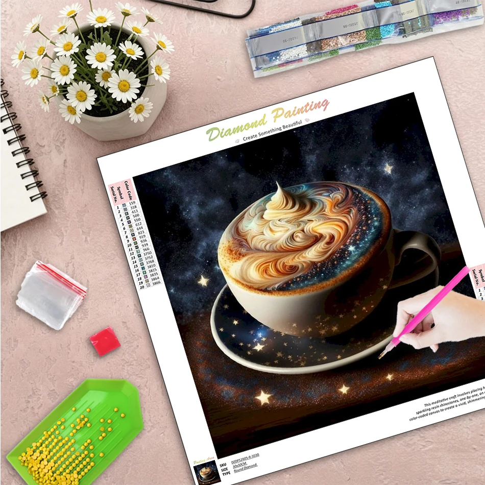 GATYZTORY Coffee 5d Diamond Painting For Adults Diamond Painting For Adults Scenery Full Round/Square Abstract Diy Gift Diy Gift
GATYZTORY Coffee 5d Diamond Painting For Adults Diamond Painting For Adults Scenery Full Round/Square Abstract Diy Gift Diy Gift