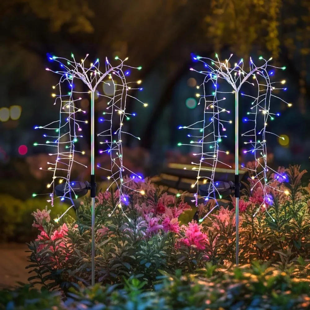 Decorative Solar Powered Willow Tree Lamp 8 Lighting Modes 120LED String Light Garden Decorative Lights Garden
Decorative Solar Powered Willow Tree Lamp 8 Lighting Modes 120LED String Light Garden Decorative Lights Garden